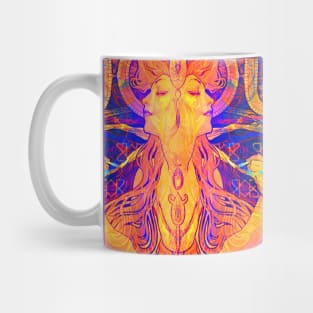 Alphonse Mucha Remixed 01 Mug